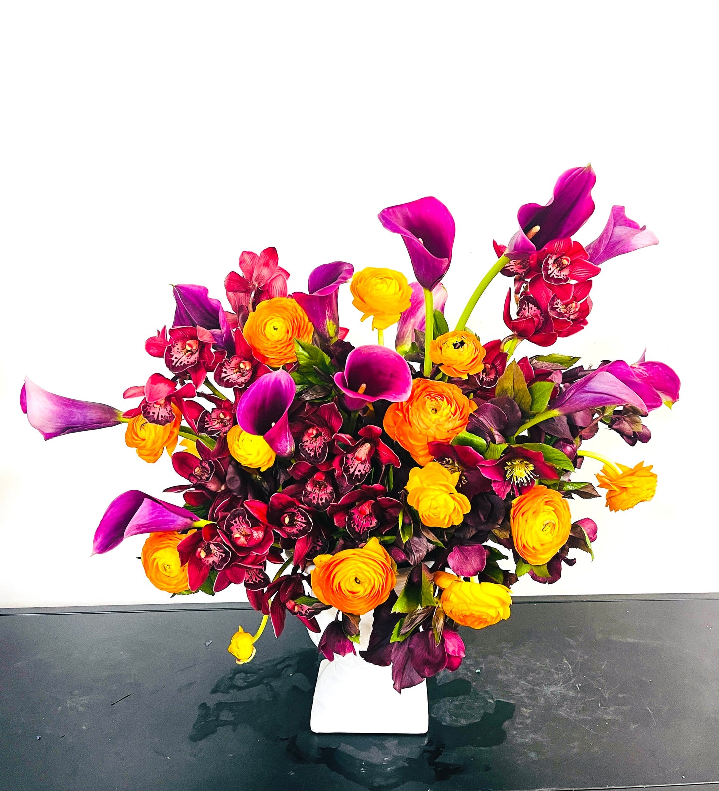 Midnight Bloom & Golden Sunset