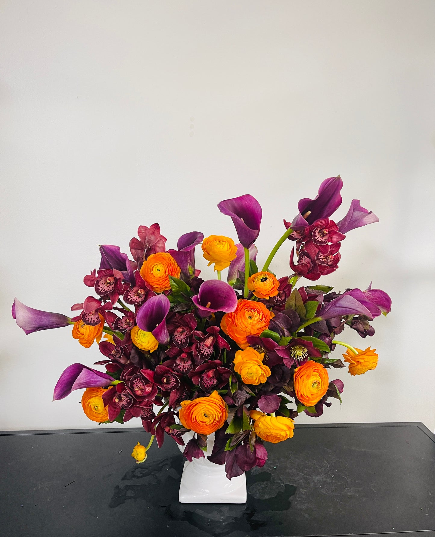 Midnight Bloom & Golden Sunset